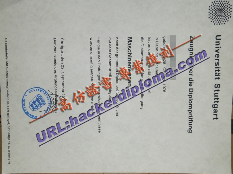 如何制作斯图加特大学毕业证：详细步骤与技巧